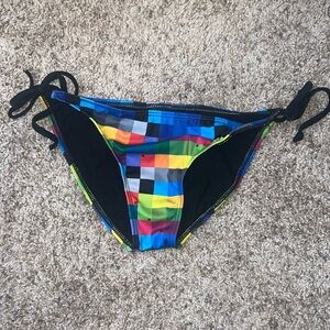 Hurley small women’s swim bikini bottom tie